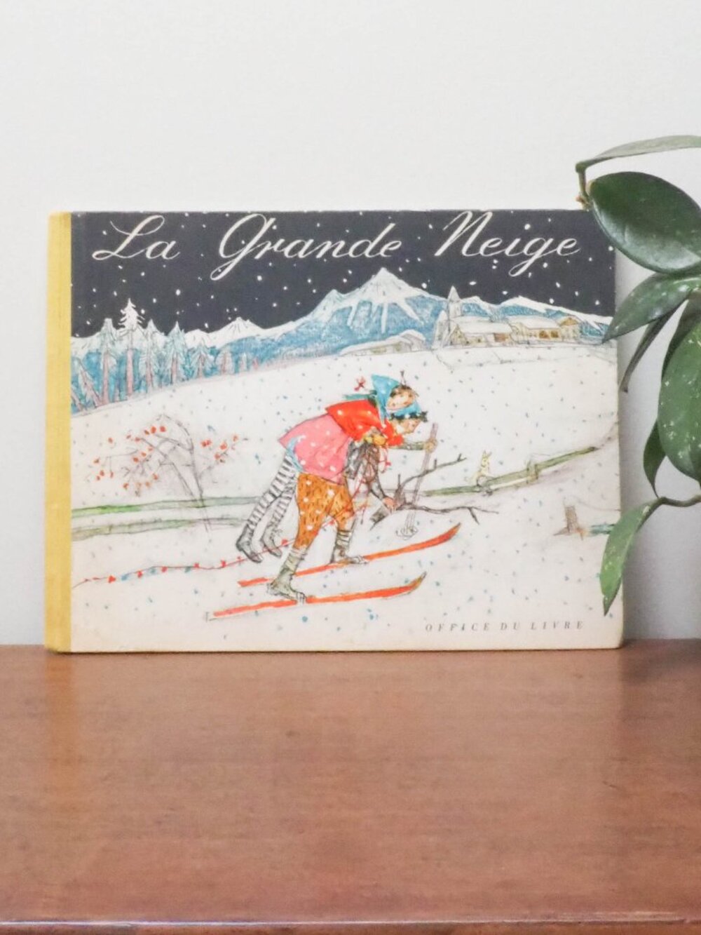 La Grande Neige - Selina Choenz - The Snowstorm - 1967 French book